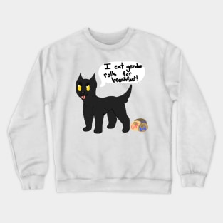 Gender roles for breakfast! Pitbull Crewneck Sweatshirt